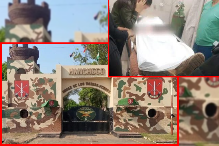 Regimiento Manchego y reconocimiento del cadáver
