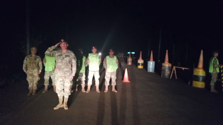 Control militar en fronteras