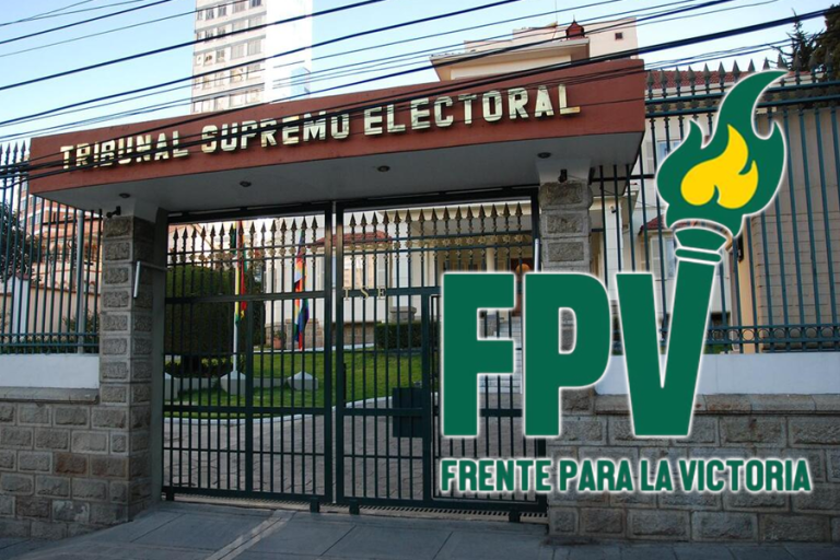 TSE y logo del FPV /Imagen Ilustrativa/