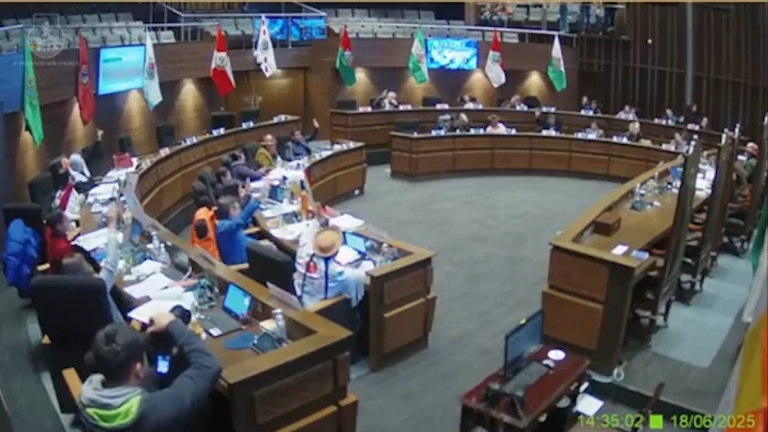 Sesión Cámara de Senadores