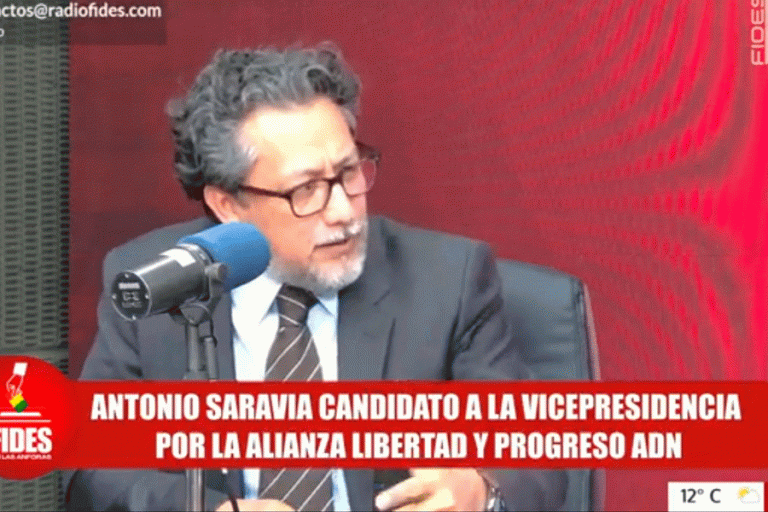 Antonio Saravia - candidato a la vicepresidencia