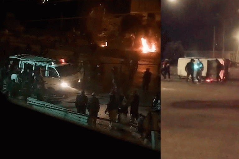 Ataque a ambulancia en Vinto
