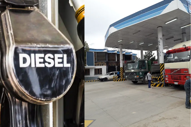 Diesel y gasolinera /Imagen de referencia/