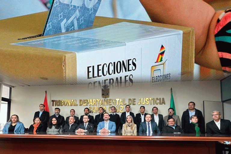 Elecciones y miembros del TSJ y del TDJ Santa Cruz