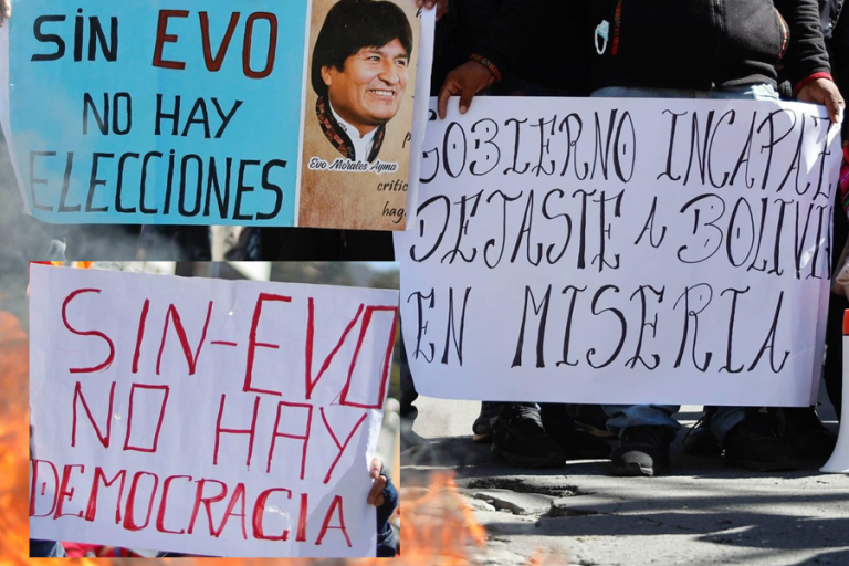 Marcha evista /Imagen de referencia/