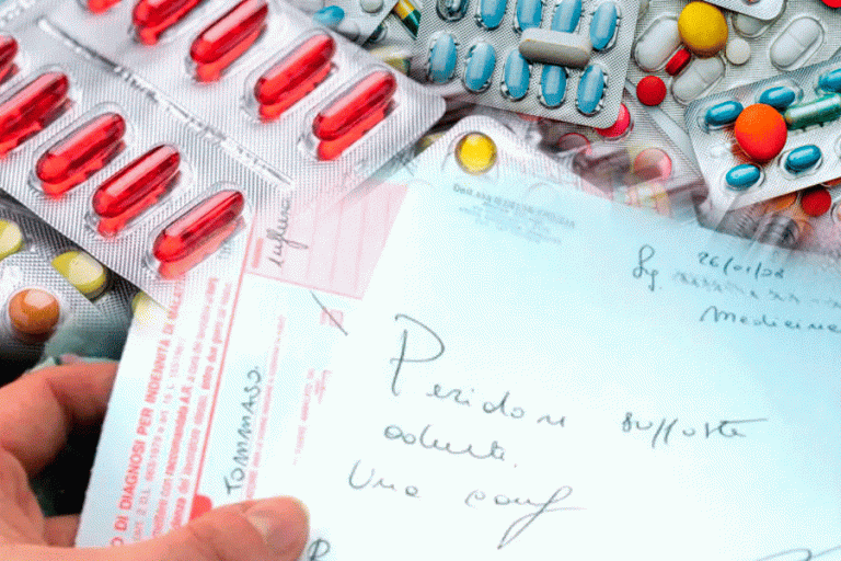 Medicamentos y receta médica /Imagen de referencia/