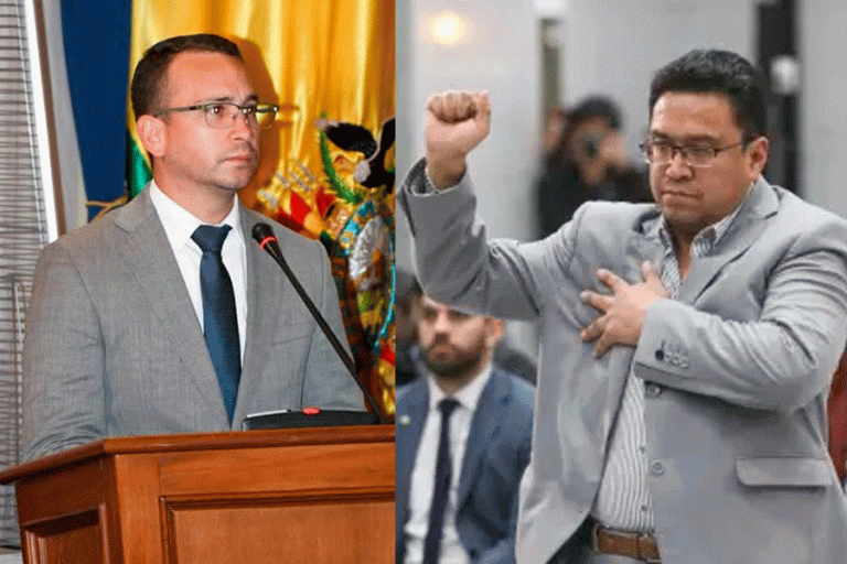 Romer Saucedo y Cesar Siles