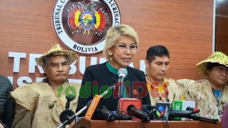 Magistrada Isidora Jiménez y representantes Tsimanes