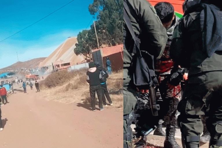 Violencia en Llallagua