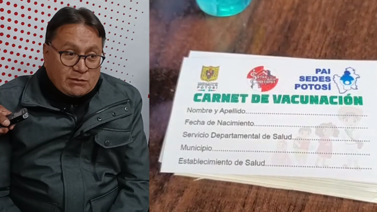 Huáscar Alarcón - Responsable de Epidemiologia del Sedes / carnet de vacuna /