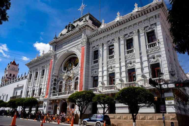 Edificio de la Gobernación de Chuquisaca /Foto: Gobernación de Chuquisaca/