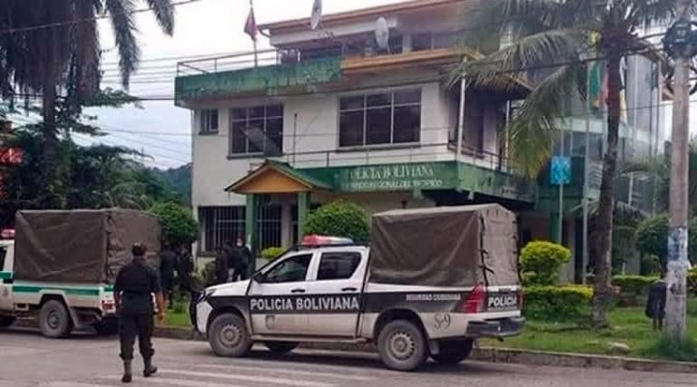 Policía en el Trópico de Cochabamba /Imagen de referencia/