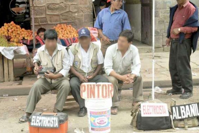 Desempleo en Bolivia Trabajo informal /Imagen de referencia/