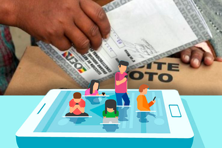Elecciones y redes sociales /Imagen Ilustrativa/