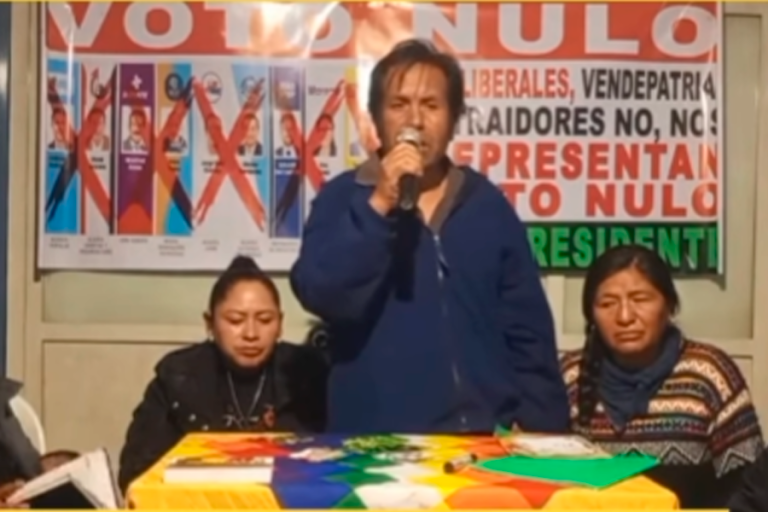 Evismo en Chuquisaca abre casa de campaña por el voto nulo
