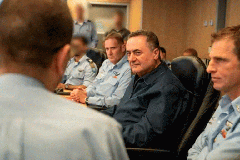 El ministro de Defensa israelí, Israel Katz, se reúne con mandos militares - MINISTERIO DE DEFENSA DE ISRAEL