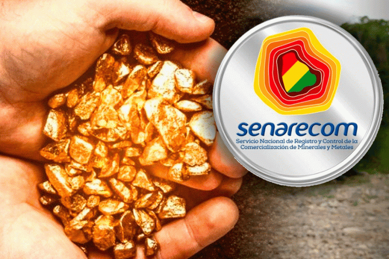 Minerales y logo del Senarecom /Imagen Ilustrativa/