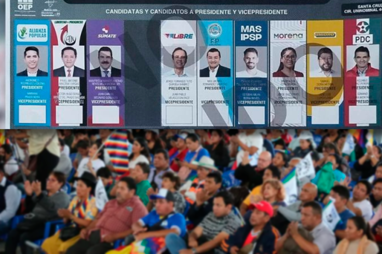 Papeleta electoral 2025 y sectores evistas /Imagen Ilustrativa/