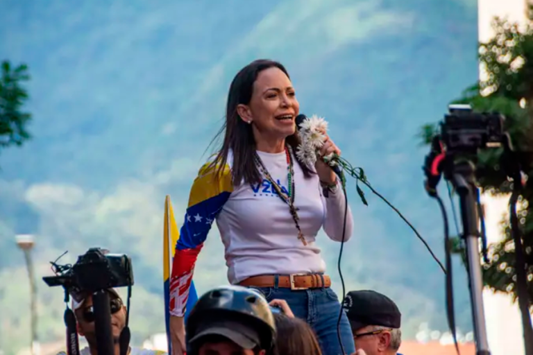 Archivo - La líder de la oposición de Venezuela, María Corina Machado - Europa Press/Contacto/Jimmy Villalta - Archivo
