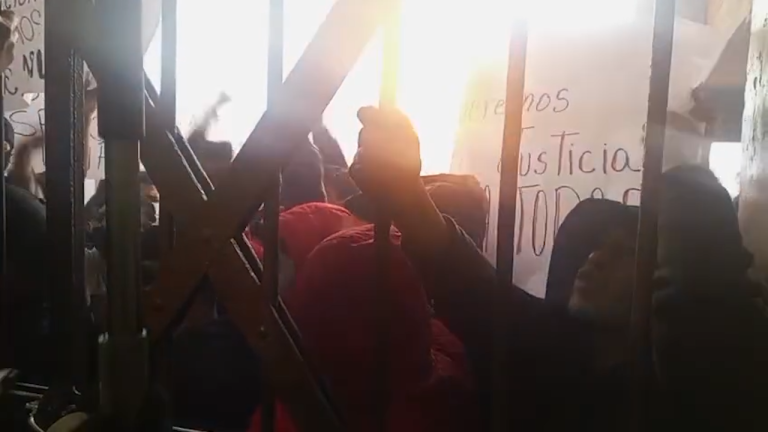 Protestas en la cárcel de San Pedro