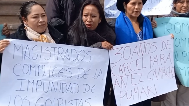Protestas en puertas del TSJ