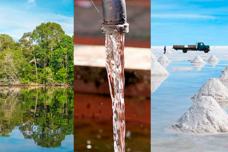 Amazonia, agua y litio /Imagen Ilustrativa/