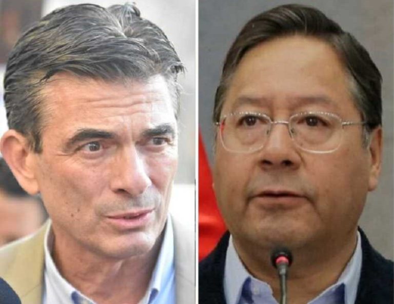 Rodrigo Paz y Luis Arce /Imagen de referencia/