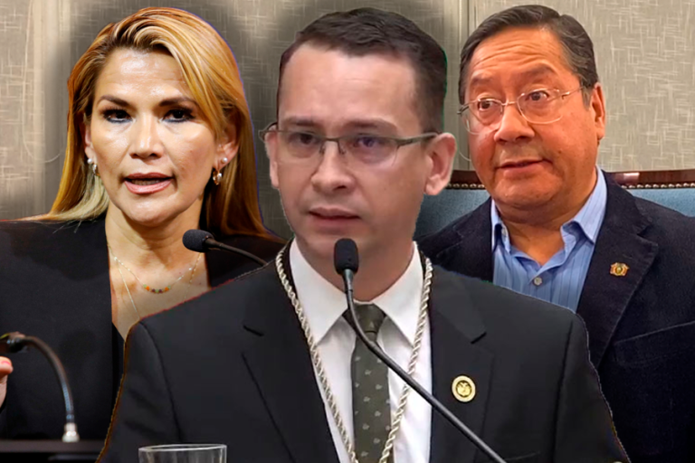 Jeanine Añez, Luis Arce y Romer Saucedo /Imagen Ilustrativa/