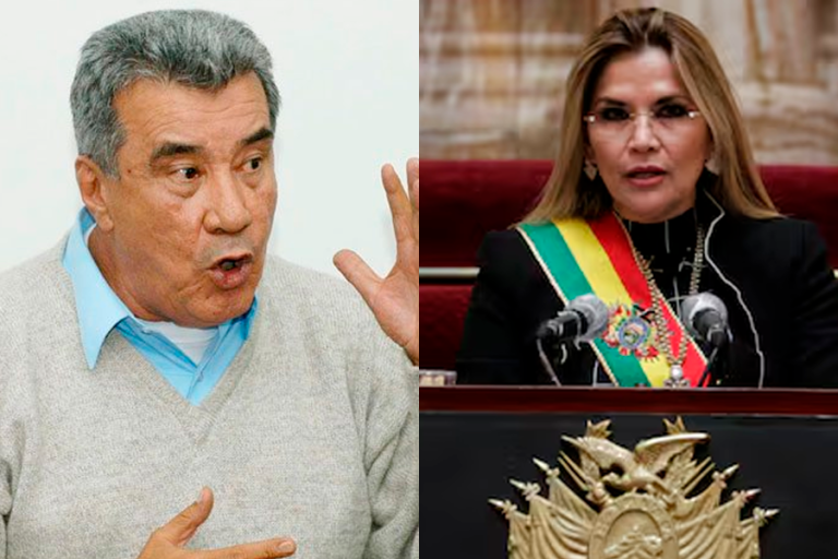 Leopoldo Fernandez - Exprefecto de Pando y Jeanine Áñez expresidenta de Bolivia