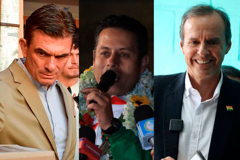 Rodrigo Paz - Edman Lara - Jorge Tuto Quiroga