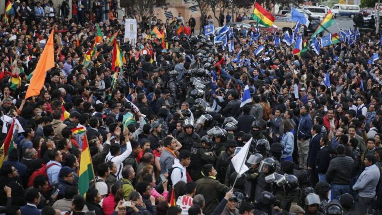 Conflictos sociales tras elecciones fallidas de 2019