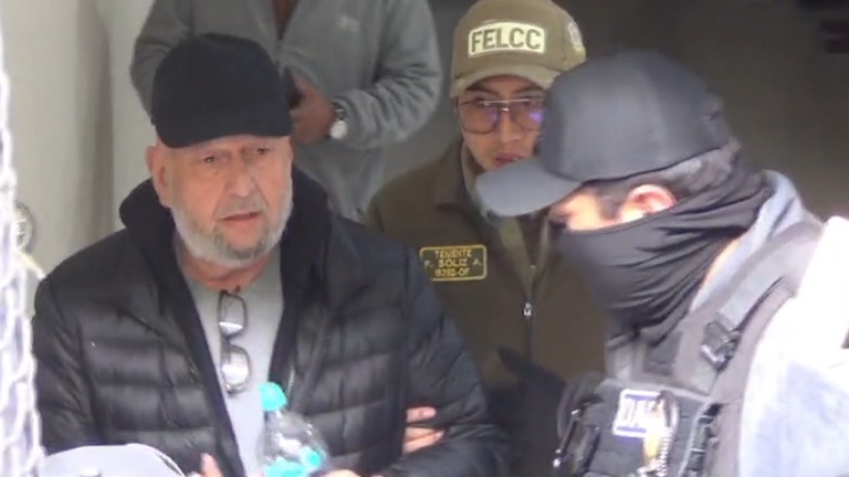 Arturo Murillo sale de su audiencia de medidas cautelares