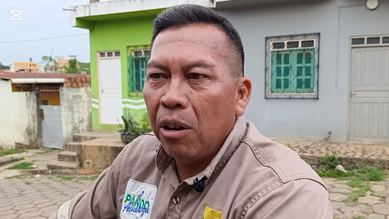 César Silva - Dirigente Trabajadores Camineros de Pando