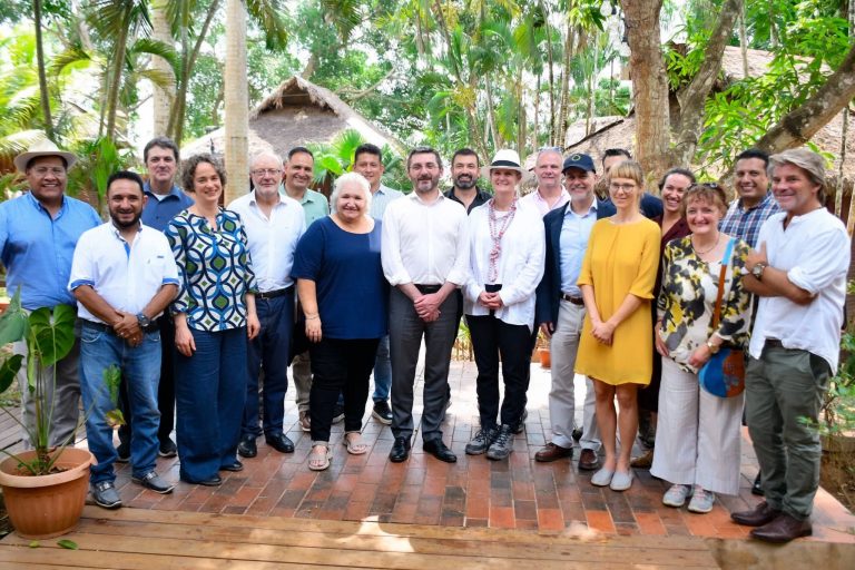 Visita de delegación europea a Cobija / Foto: Alcaldía de Cobija/