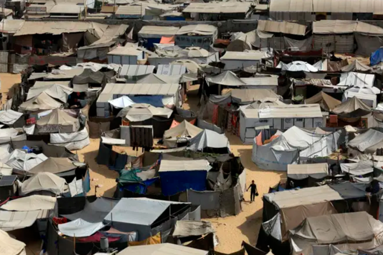 Tiendas de campaña en Jan Yunis, en el sur de la Franja de Gaza - Abed Rahim Khatib/dpa