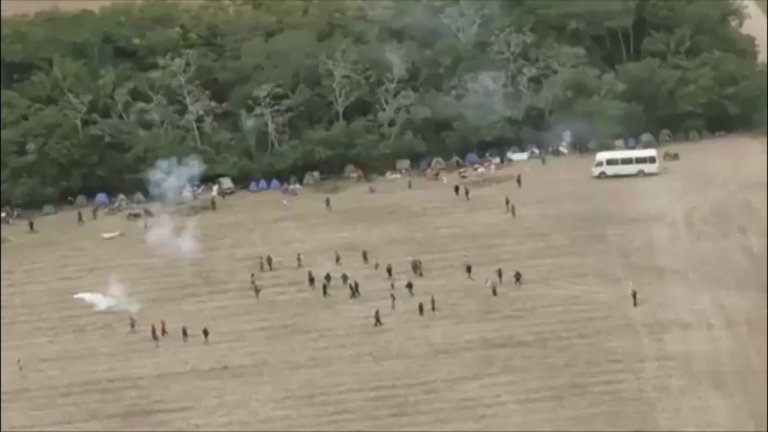 Avasallamiento en Montero - Santa Cruz