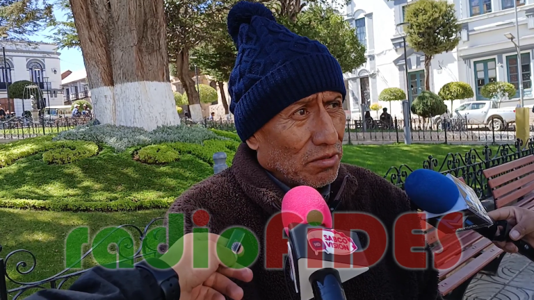 Víctor Sánchez - Representante del transporte libre de Potosí