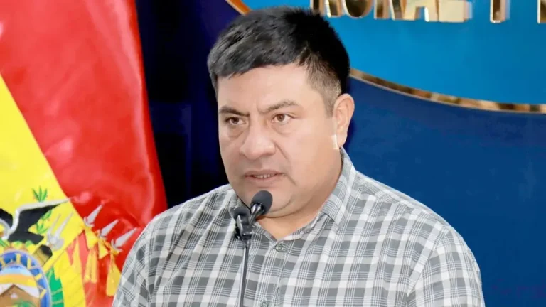 El ministro de Desarrollo Rural y Tierras, Yamil Flores Lazo./ APG
