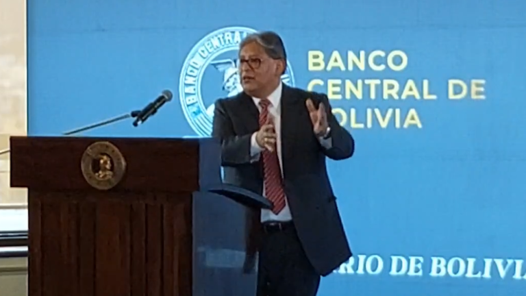 BCB concluye venta anticipada de tres toneladas de oro y obtiene $us 388,8 millones Edwin Rojas - Pdte del BCB