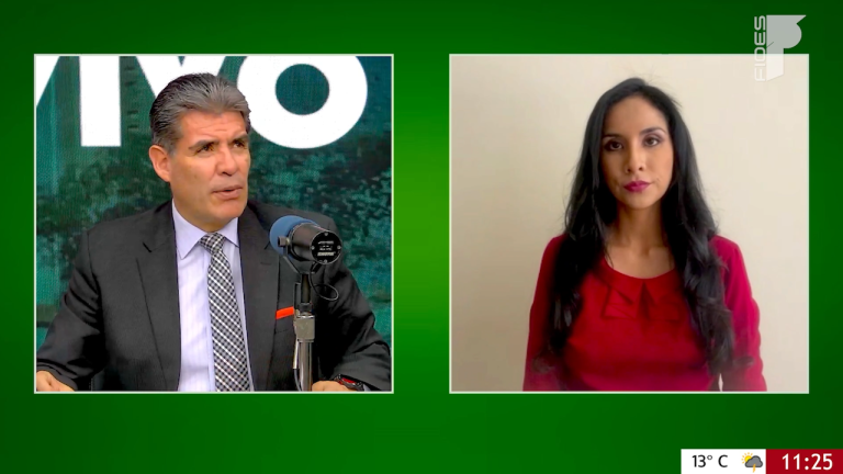 Lafuente señala que corresponde mandamiento de aprehensión contra el Arce si no se hace prueba de paternidad el jueves Brenda Lafuente en entrevista con Fides