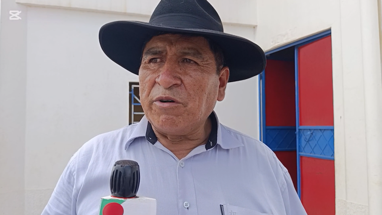 Ejecutivo de los campesinos llama a estar preparados ante “el retorno de la derecha” Lucio Quispe, secretario ejecutivo de la Confederación Sindical Única de Trabajadores Campesinos de Bolivia (CSUTCB)