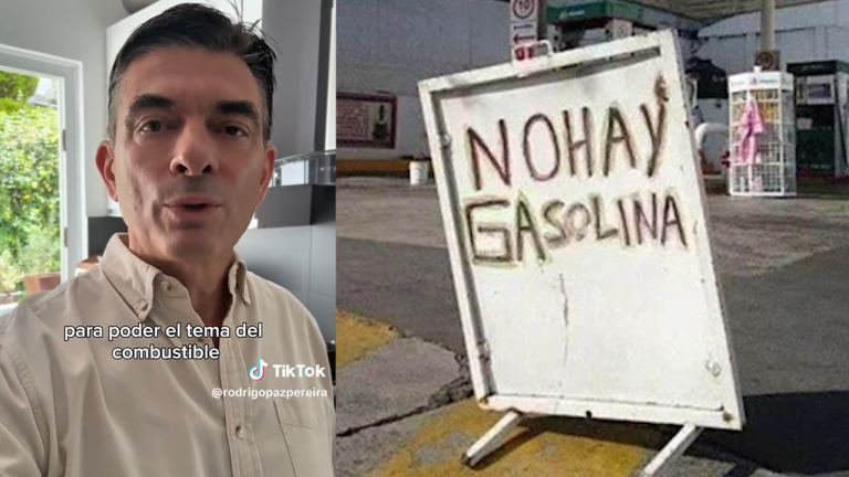 Rodrigo Paz y escasez de gasolina /