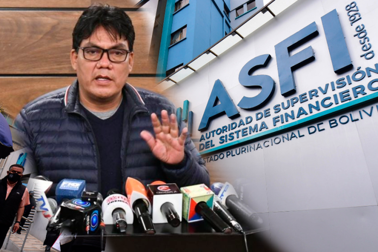 Diputado Héctor Arce y ASFI /Imagen Ilustrativa/