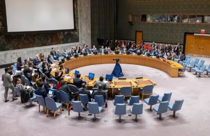 El Consejo de Seguridad de la ONU apoya el plan marroquí para el Sáhara Occidental Archivo - Imagen de archivo de una votación para prorrogar un año el mandato de la MINURSO en el Sáhara Occidental - Europa Press/Contacto/Eskinder Debebe/UN Photo