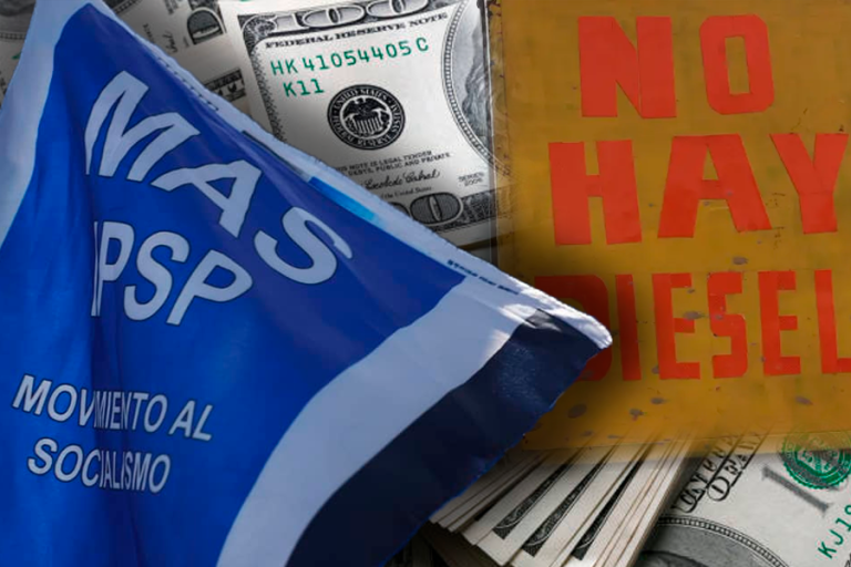 Movimiento Al Socialismo MAS Escasez de Diesel y de dólares /Imagen Ilustrativa/