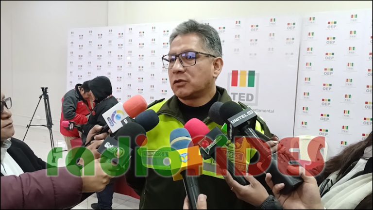 Fernando Barrientos - comandante de la Policía Departamental de Potosí