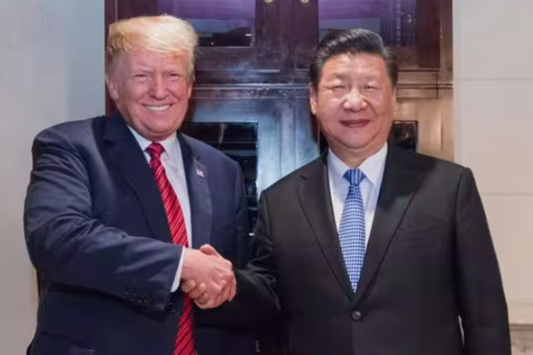 Archivo - Imagen de archivo de una reunión entre Donald Trump y Xi Jinping - Europa Press/Contacto/Li Xueren - Archivo