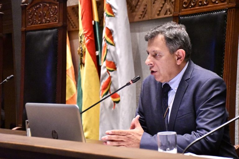 El senador tarijeño Diego Ávila Navajas, del Partido Demócrata Cristiano (PDC) /Foto: ABI/