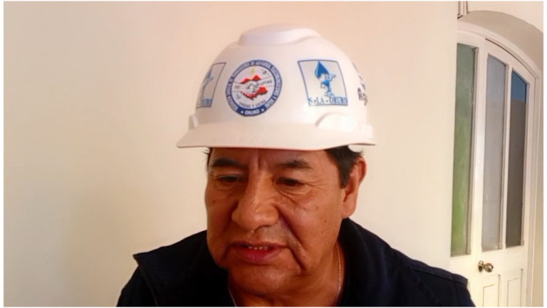 Trabajadores se declaran en emergencia ante posibles medidas que afecten la estabilidad laboral Zenón Aguilar - secretario general del SELA