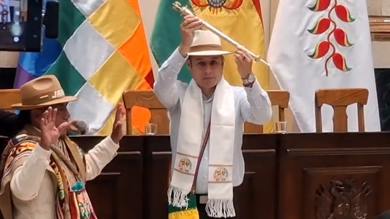 Edmand Lara - Vicepresidente de Bolivia